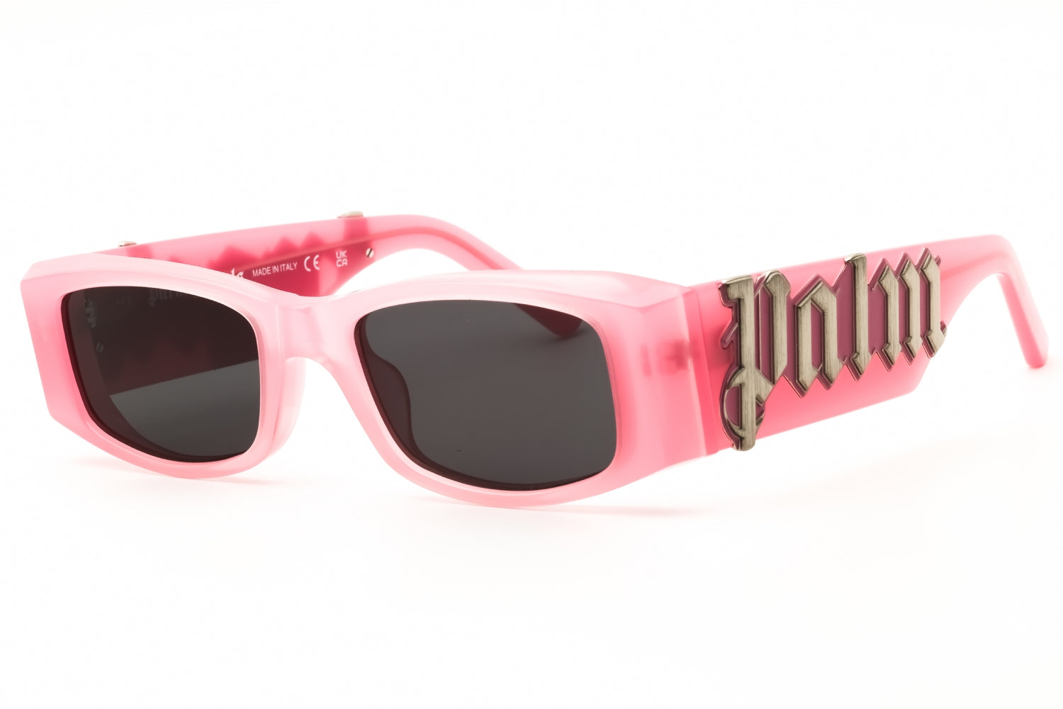 Authentic Palm Angels ANGEL Pink / Dark Grey Ladies Sunglasses 51-19-145