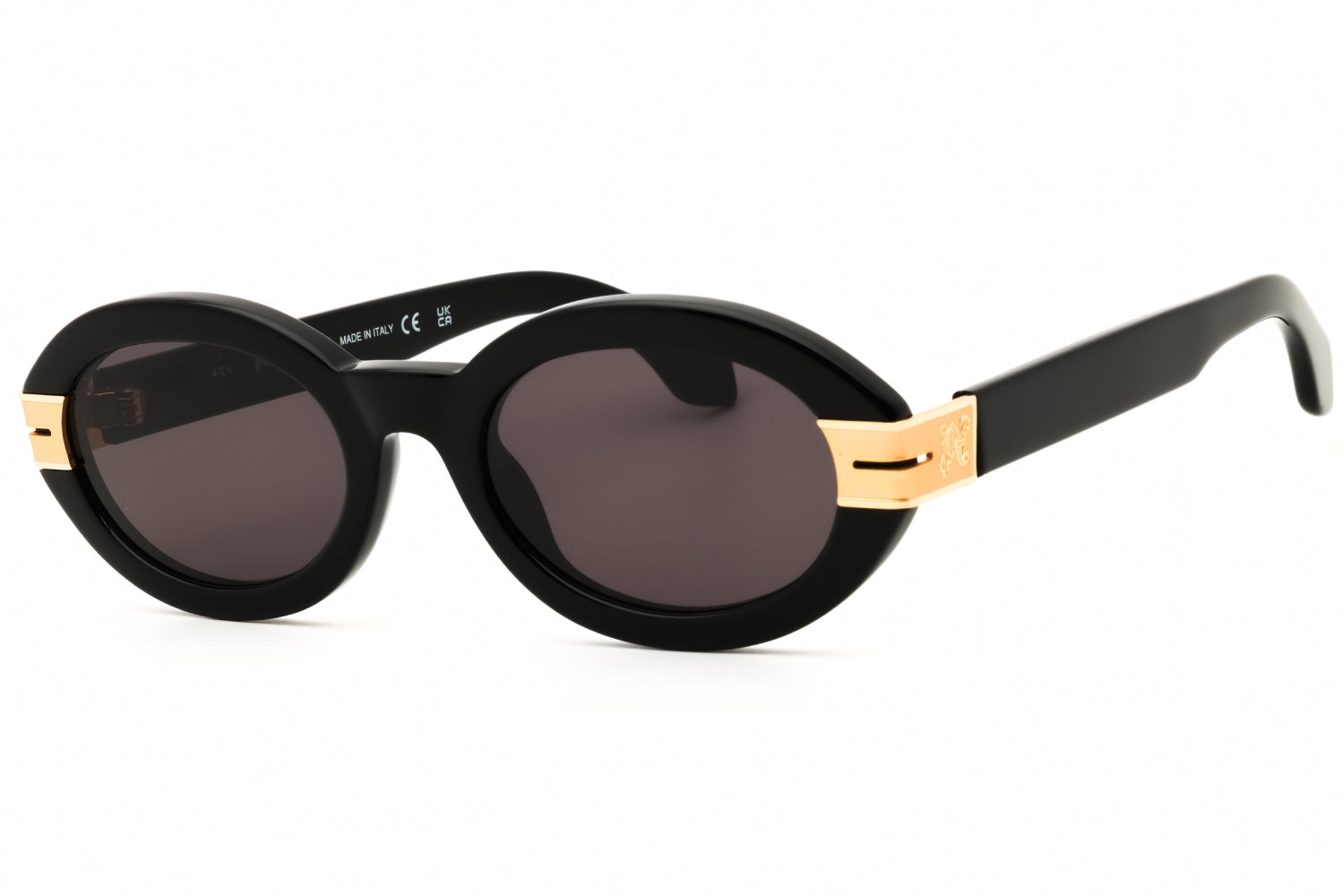 Authentic Palm Angels Harmony Ladies Sunglasses Black Dark Grey 53-21-140