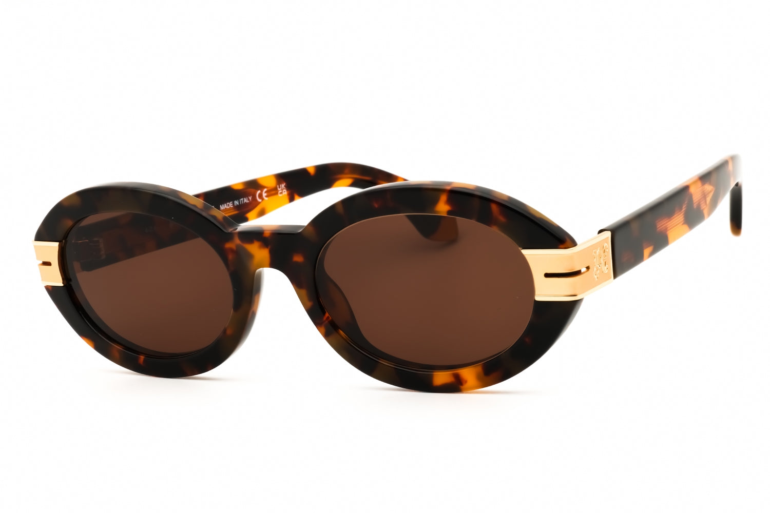 Authentic Palm Angels Harmony Ladies Sunglasses Havana Brown 53-21-140