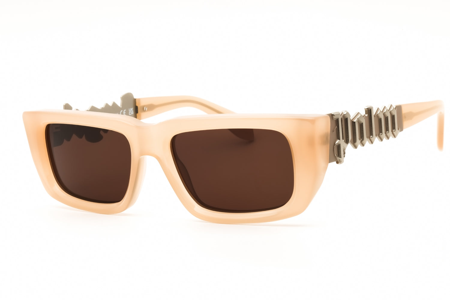 Authentic Palm Angels MILFORD Sand / Brown Unisex Sunglasses 54-18-145