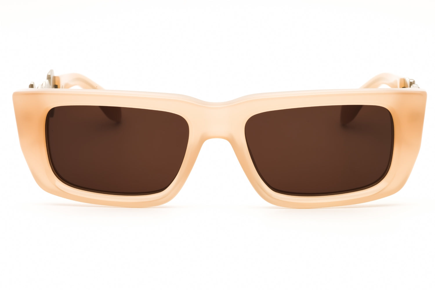 Authentic Palm Angels MILFORD Sand / Brown Unisex Sunglasses 54-18-145