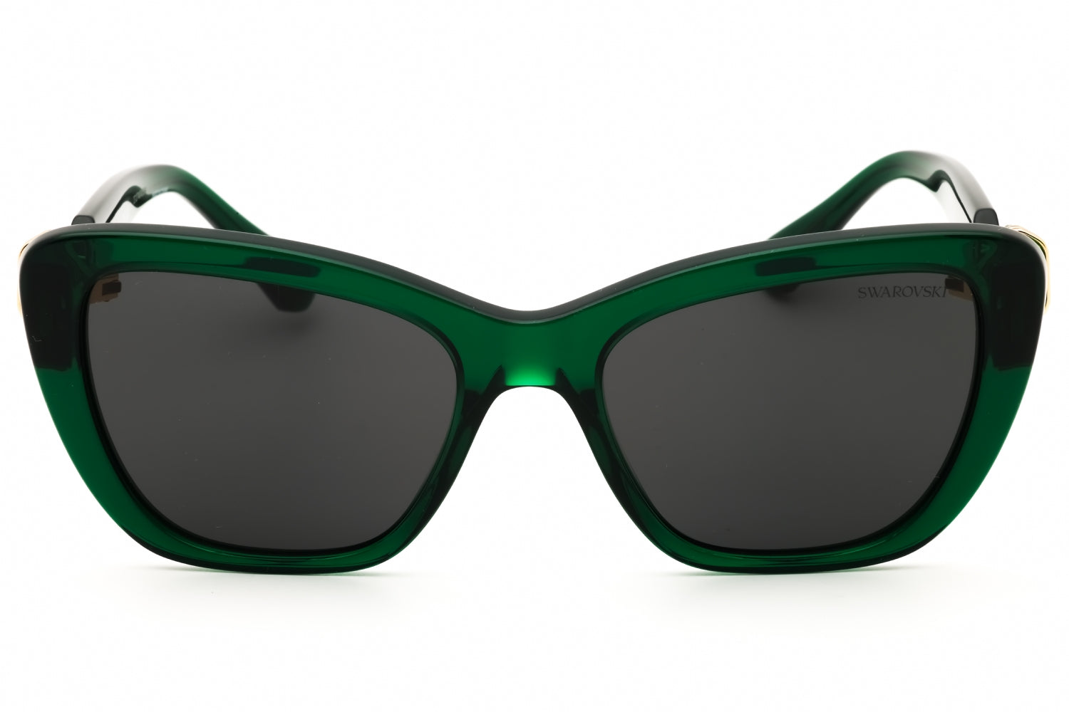 Authentic Swarovski SK6018 Ladies Sunglasses Dark Green 52-18-135
