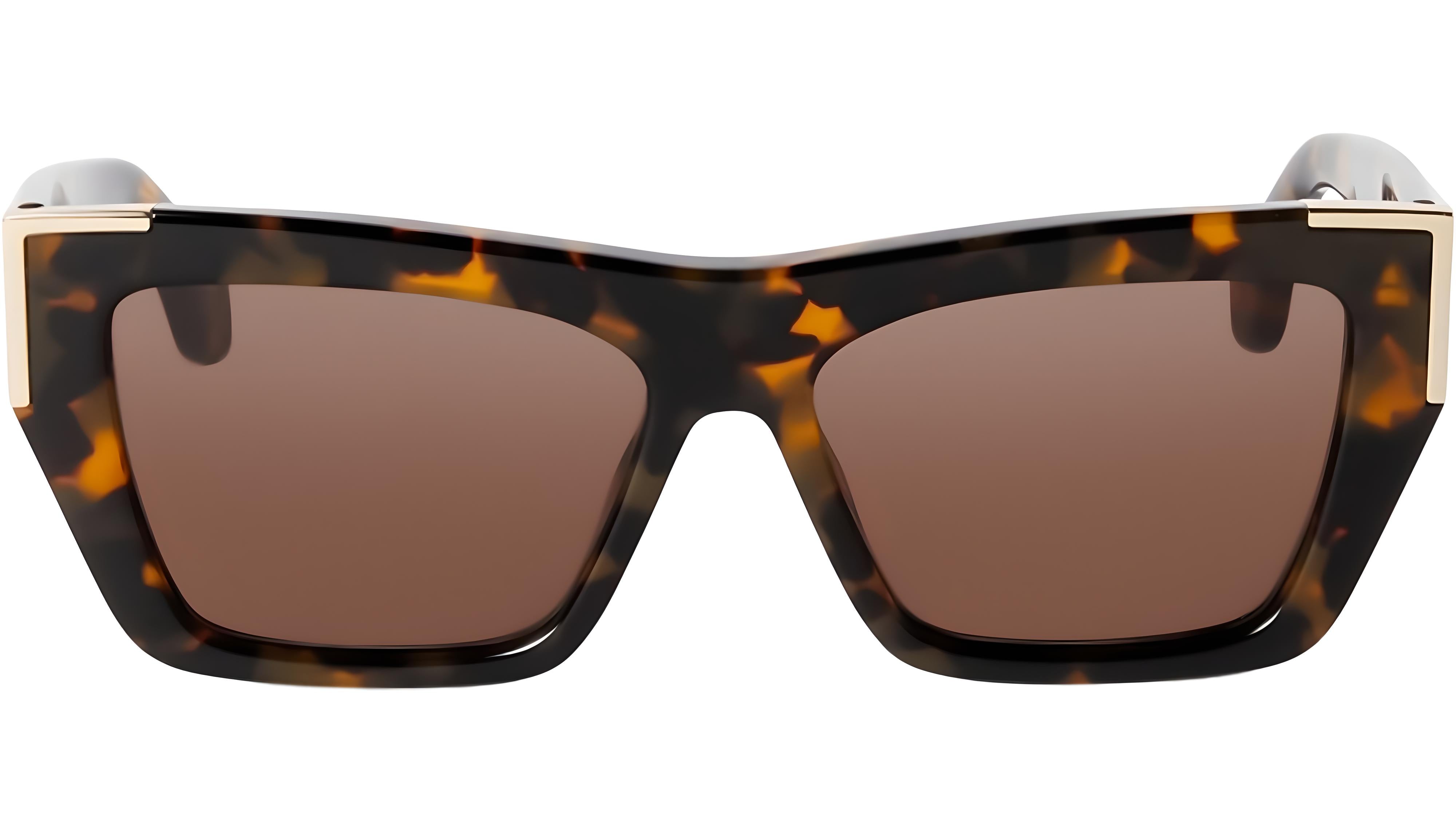 Authentic Palm Angels Hollywood Unisex Sunglasses Havana Brown 55-14-145
