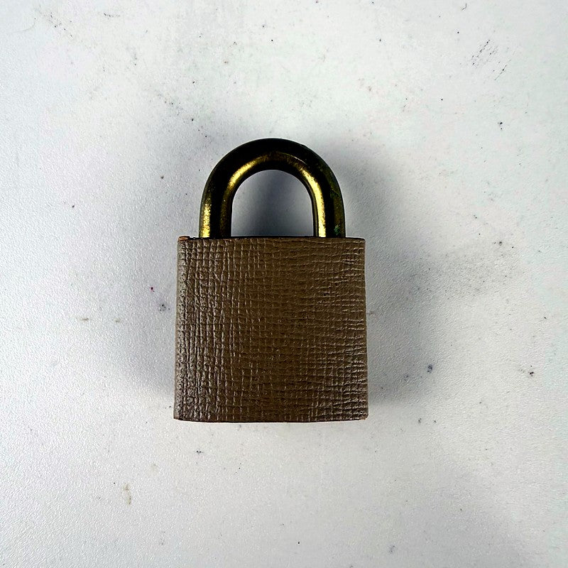 Authentic YSL Boston Bag brass padlock accessory
