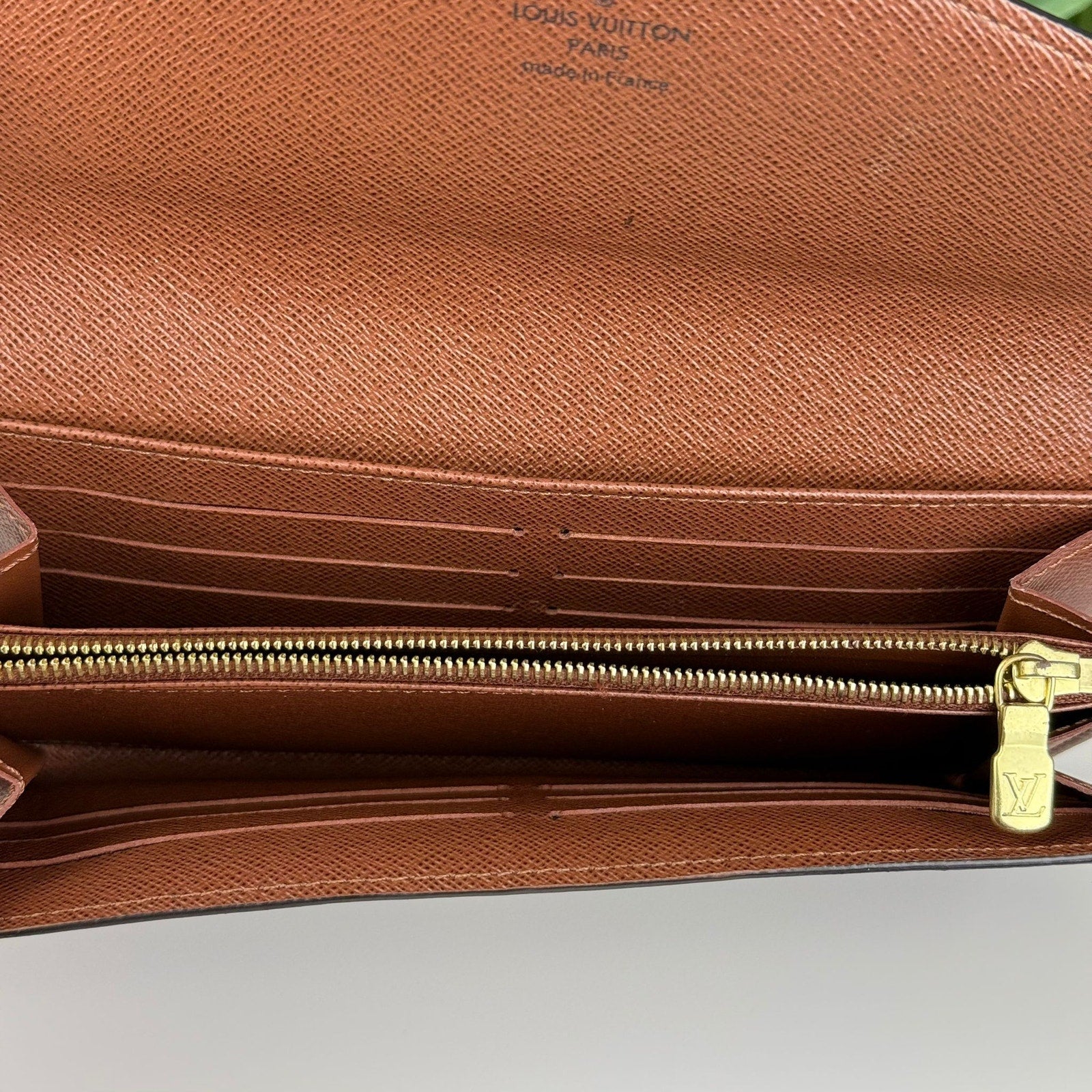 Authentic Louis Vuitton Portefeuille Sarah Long Wallet