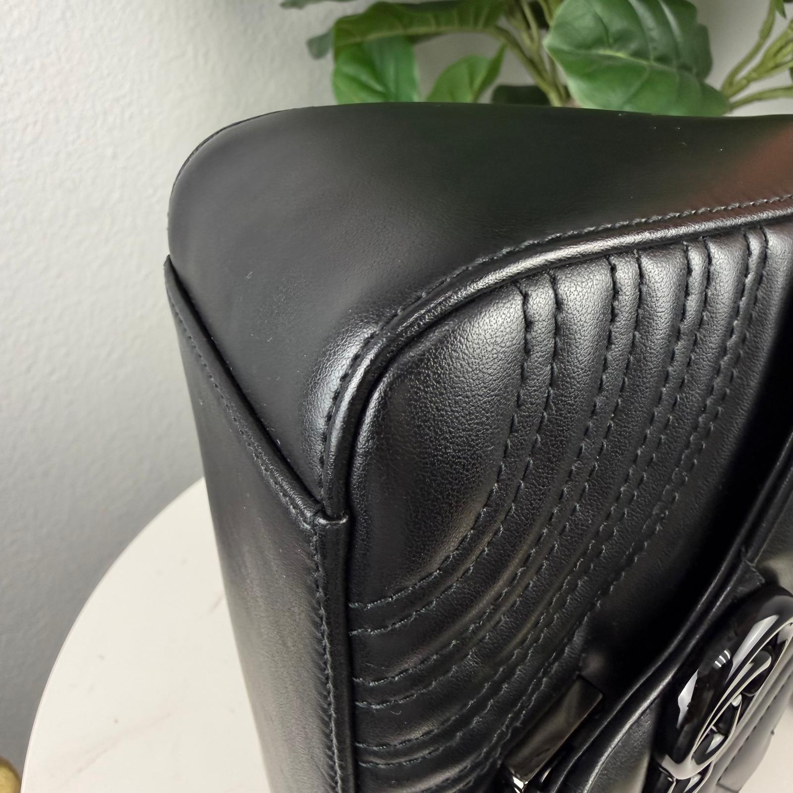 Authentic Gucci GG Marmont Top Handle Shoulder Bag