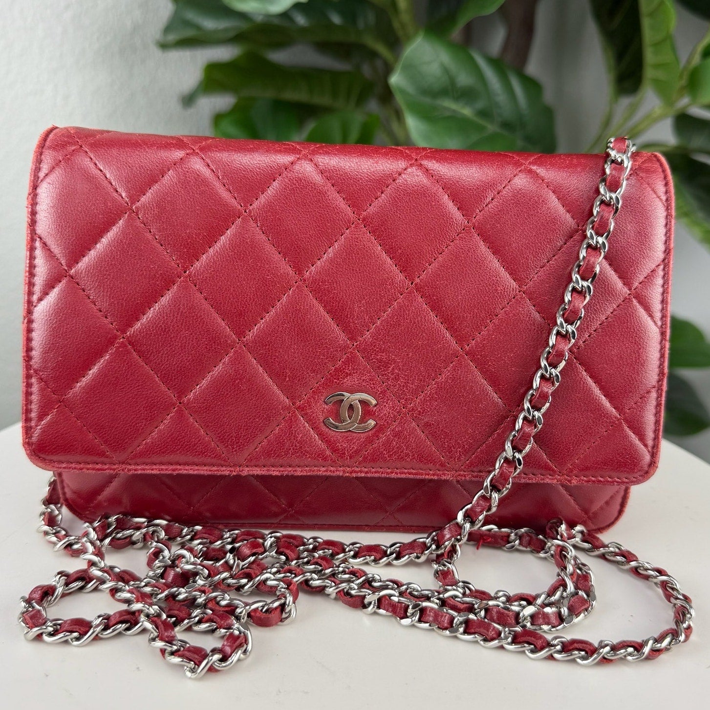 Authentic Louis Vuitton Damier Ebene Zippy Long Wallet
