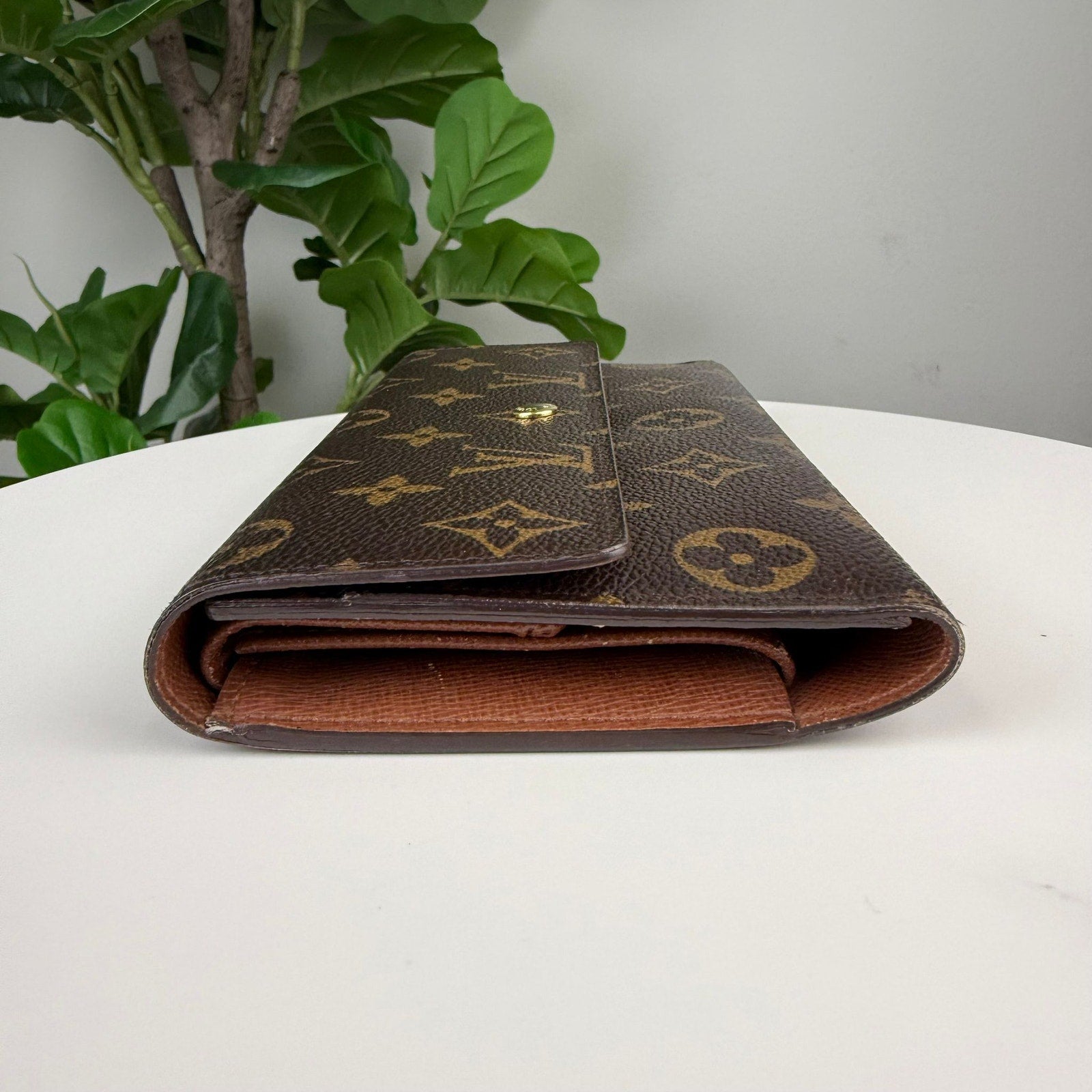 Authentic Louis Vuitton Monogram Portefeuille Sarah Long Wallet
