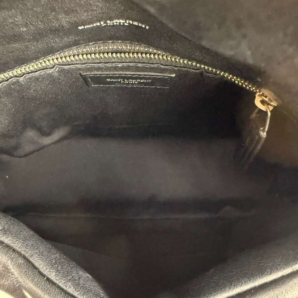 Authentic Saint Laurent Loulou Puffer Shoulder Bag YSL