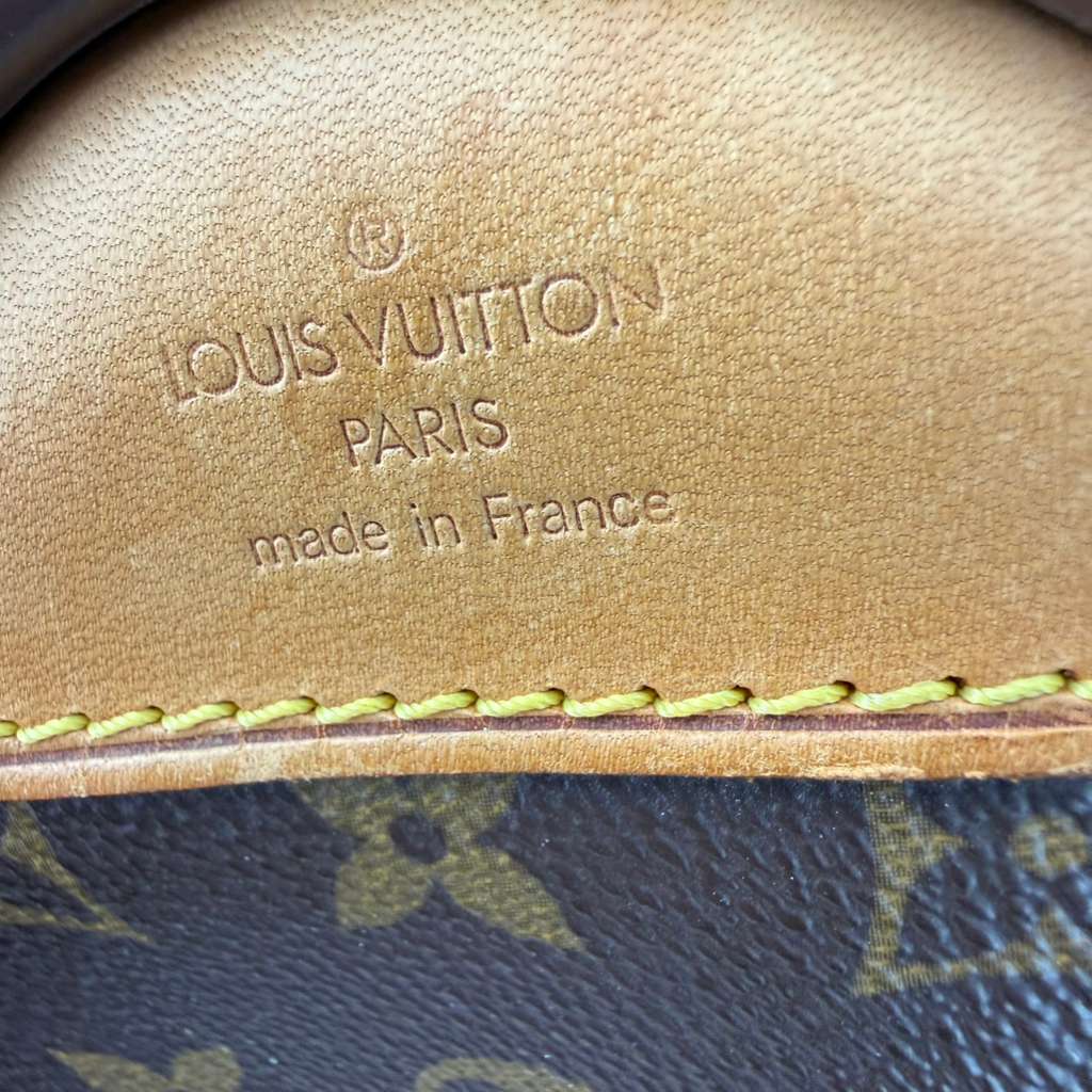 Authentic Louis Vuitton Monogram Canvas Satellite 53 Soft Suitcase