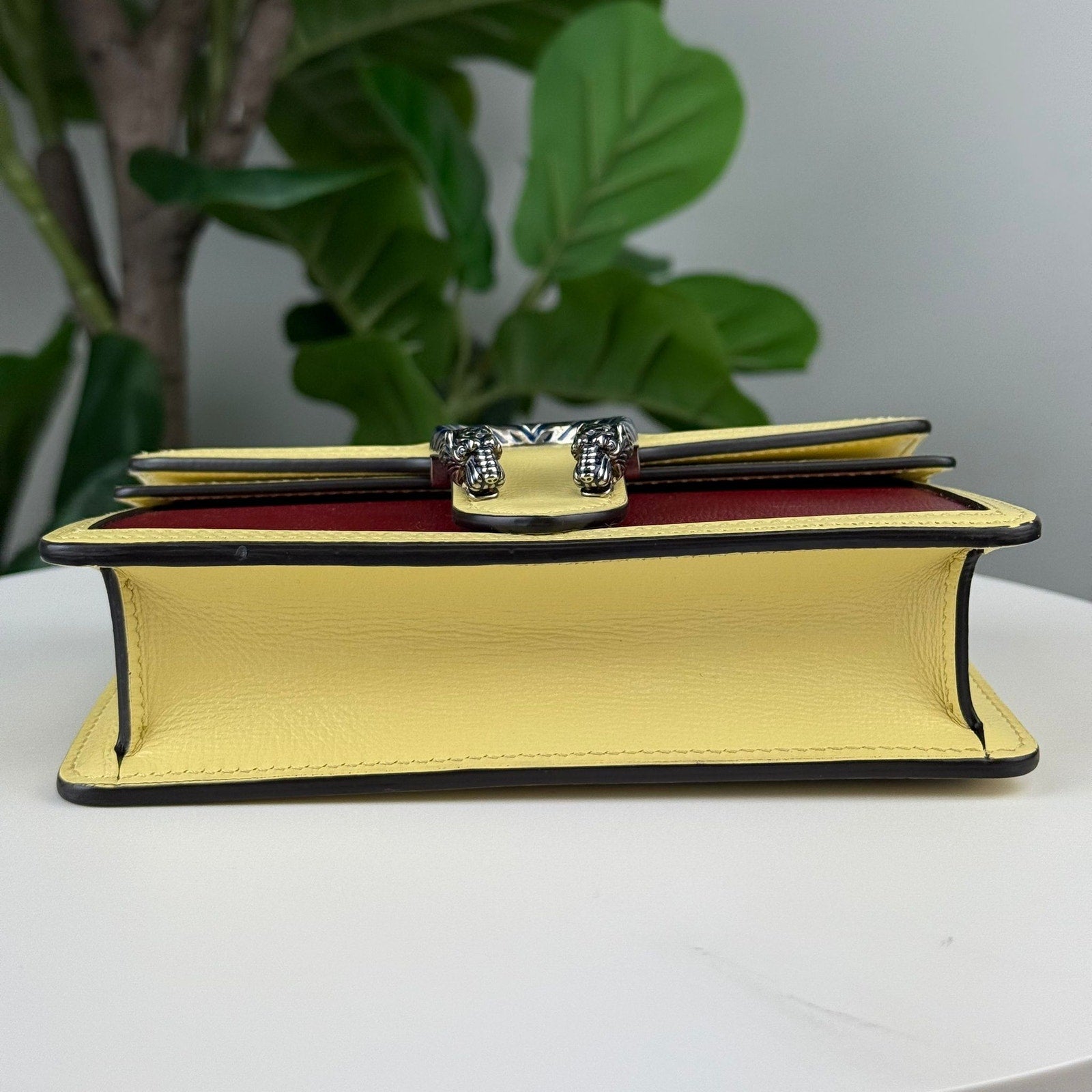 Authentic Gucci Dionysus Tricolor Leather Super Mini Bag