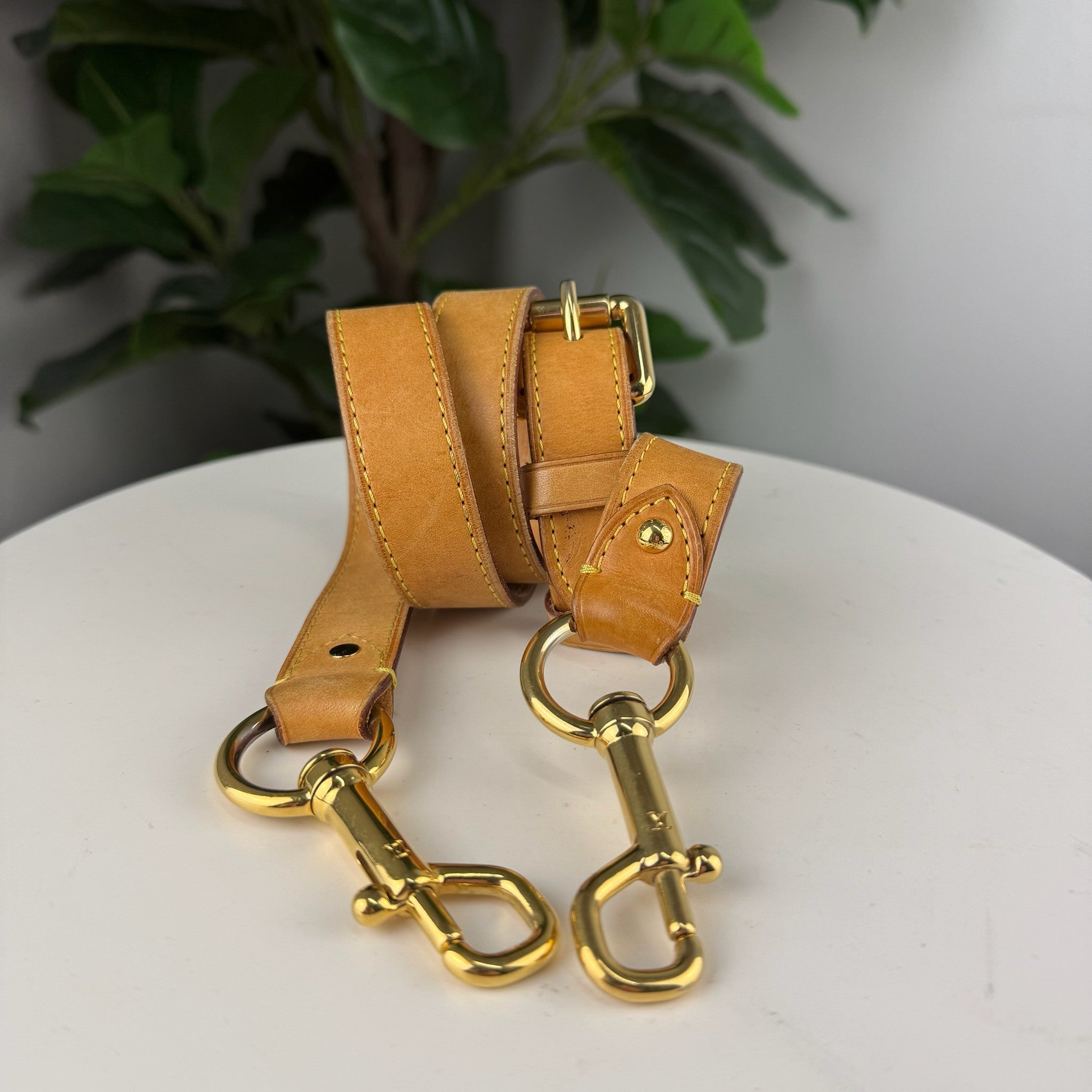 Louis Vuitton vachetta bandolier strap - view 1