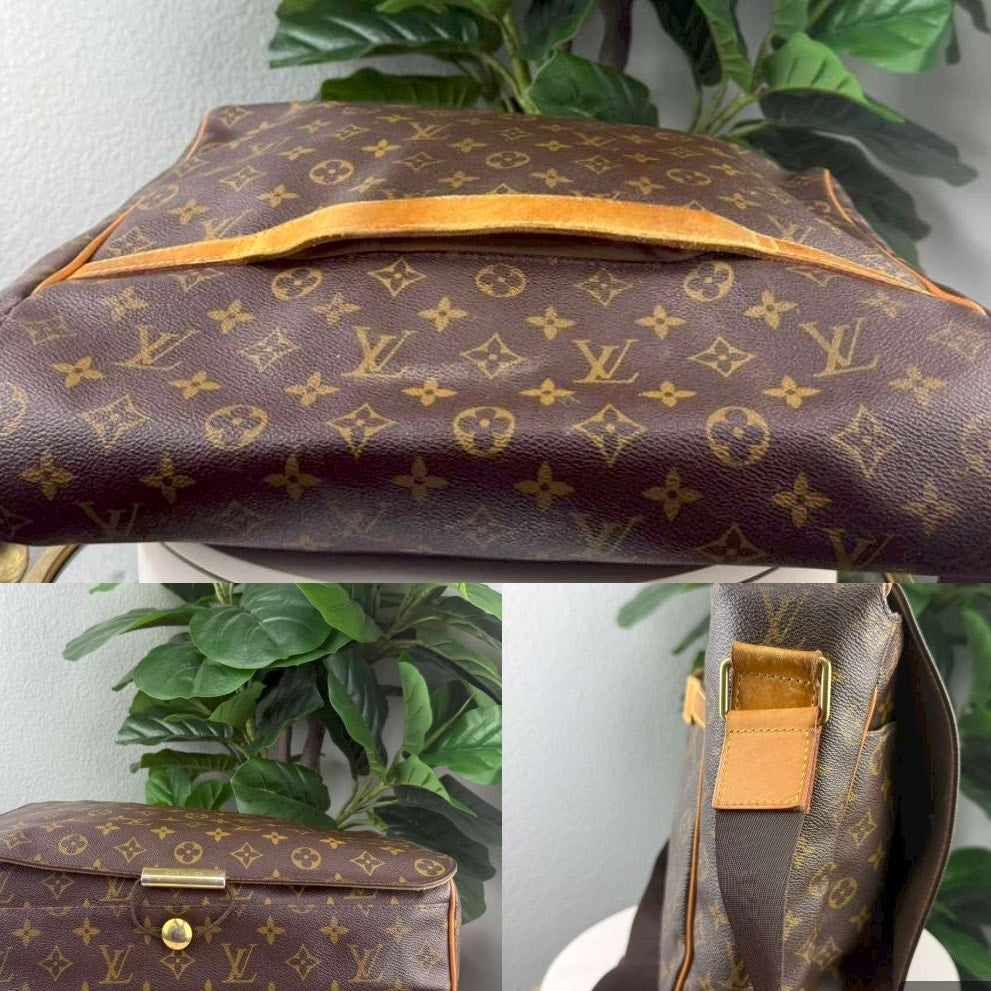 Authentic Louis Vuitton Monogram Abbesses Messenger Bag