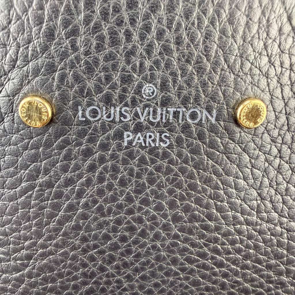 Authentic Louis Vuitton Damier Ebene Jersey Black/Brown Shoulder Bag