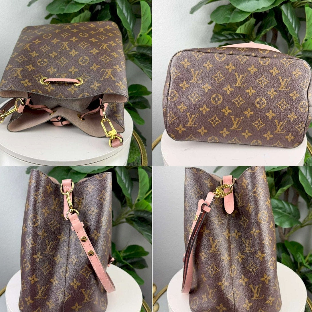 Authentic Louis Vuitton NeoNoe MM Bucket Bag