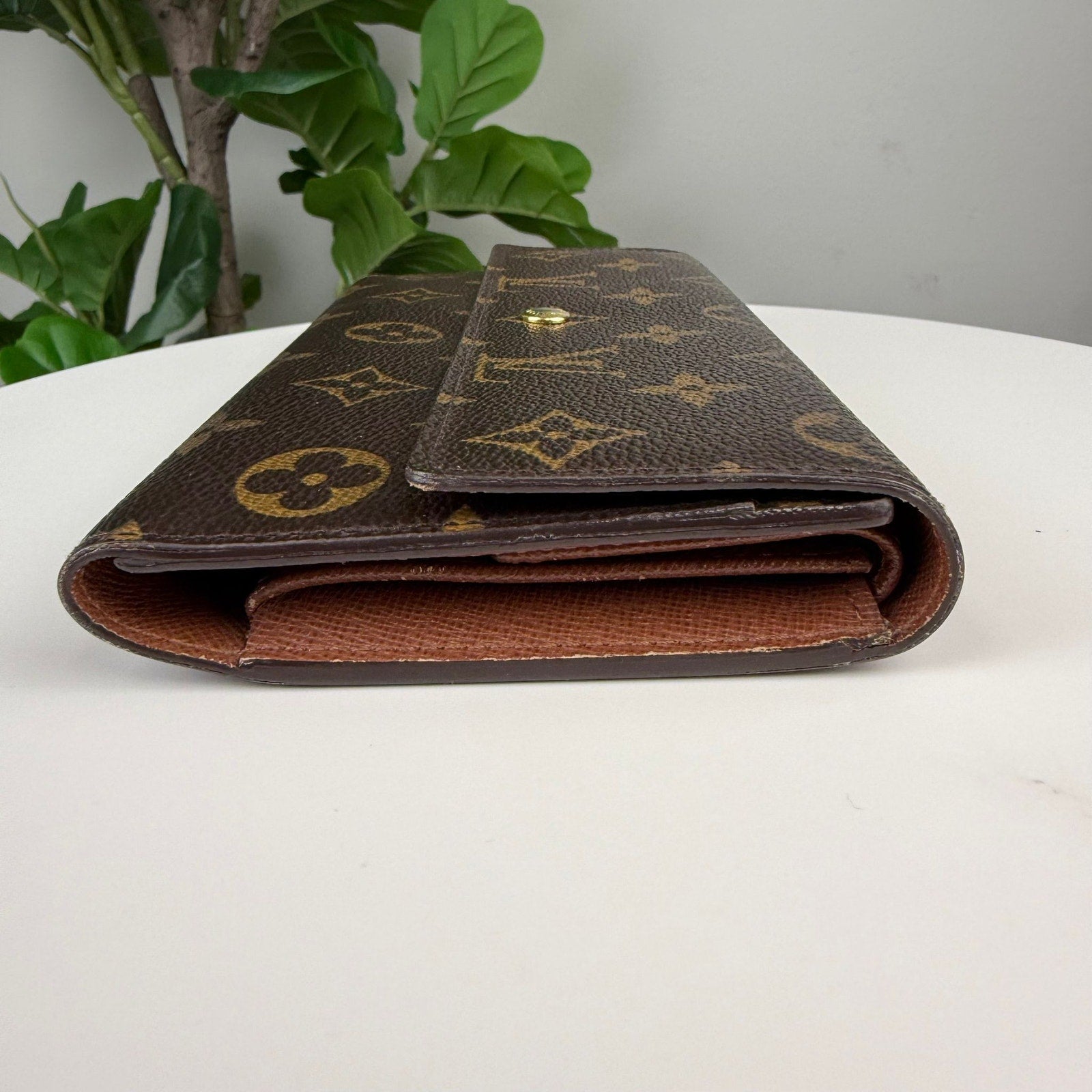 Authentic Louis Vuitton Monogram Portefeuille Sarah Long Wallet