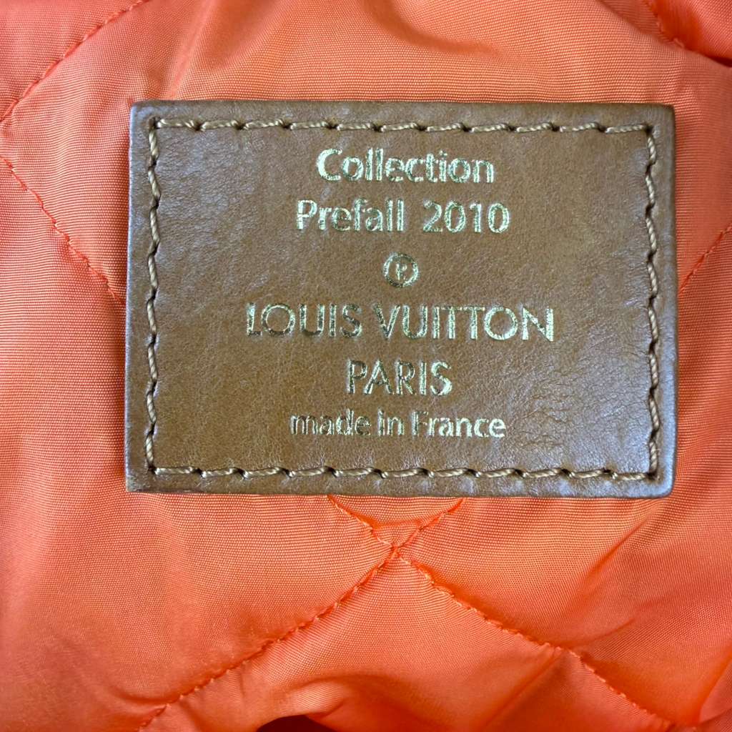 LIMITED EDITION Louis Vuitton Navy Jacquard Monogram Fabric Aviator Bag