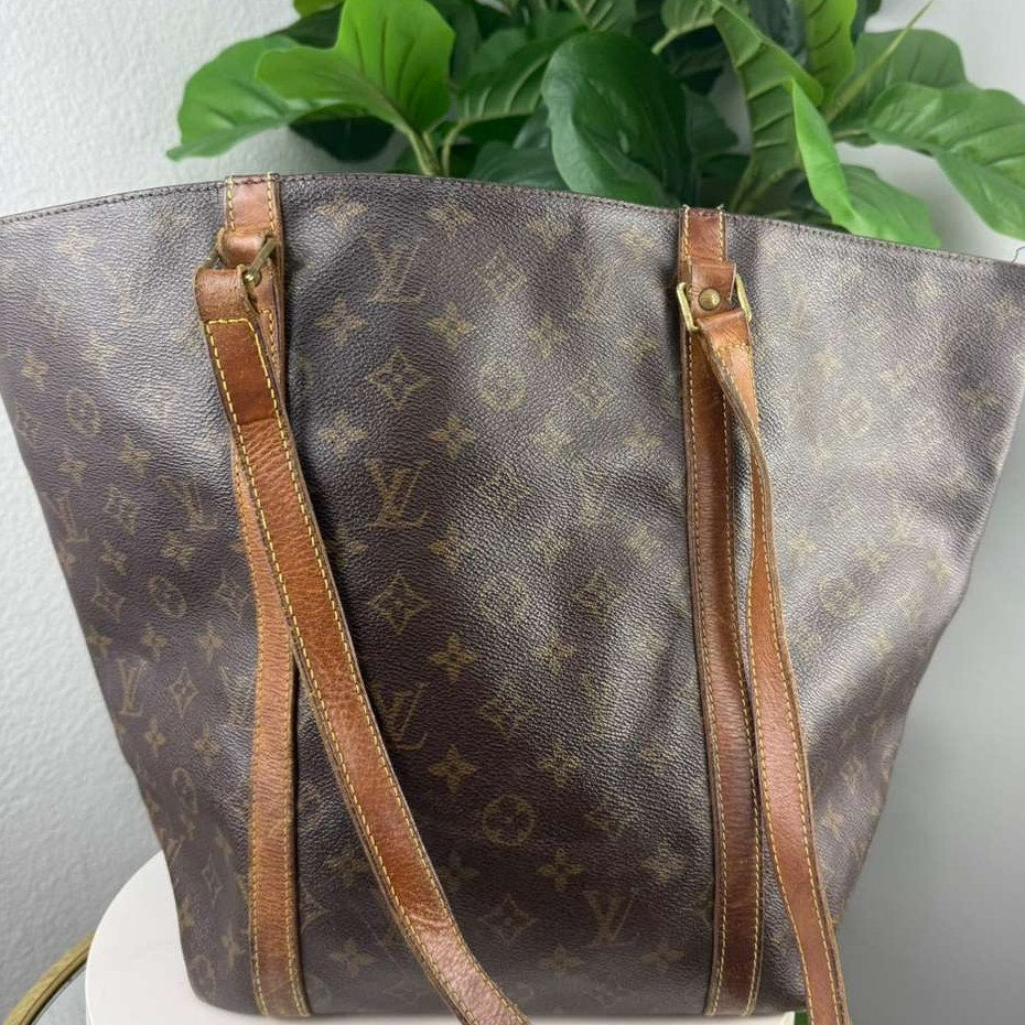 Authentic Louis Vuitton Sac Shopping Tote Bag