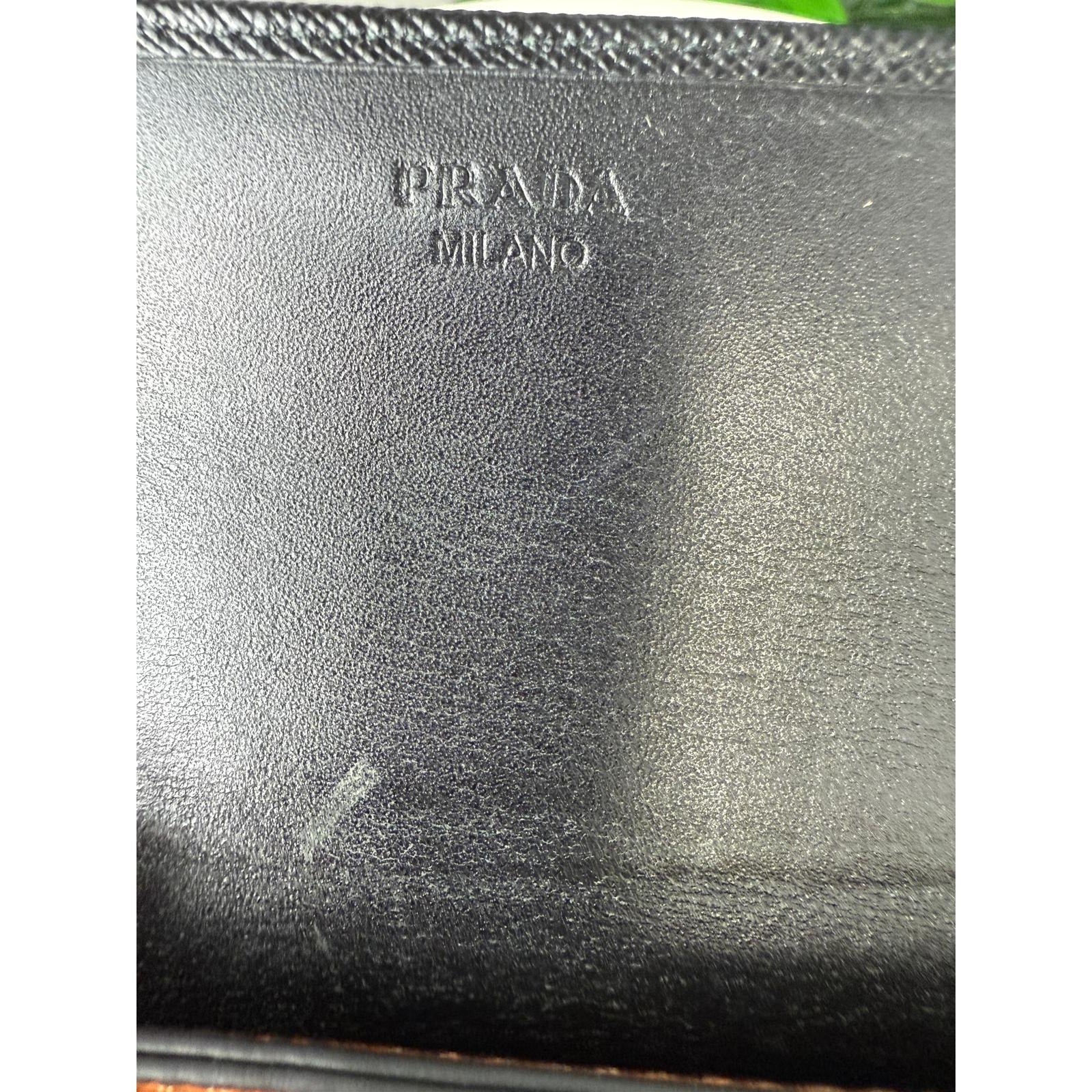 💎Authentic Prada Black Saffiano Leather Crossbody Bag