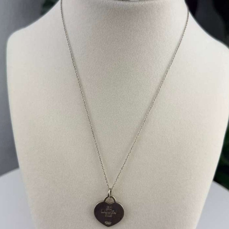 Authentic Tiffany & Co. Return to Tiffany Heart Tag Pendant Necklace