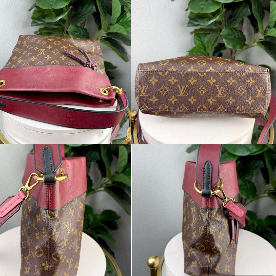 Authentic Louis Vuitton Tuileries Besace Two-way Shoulder Bag