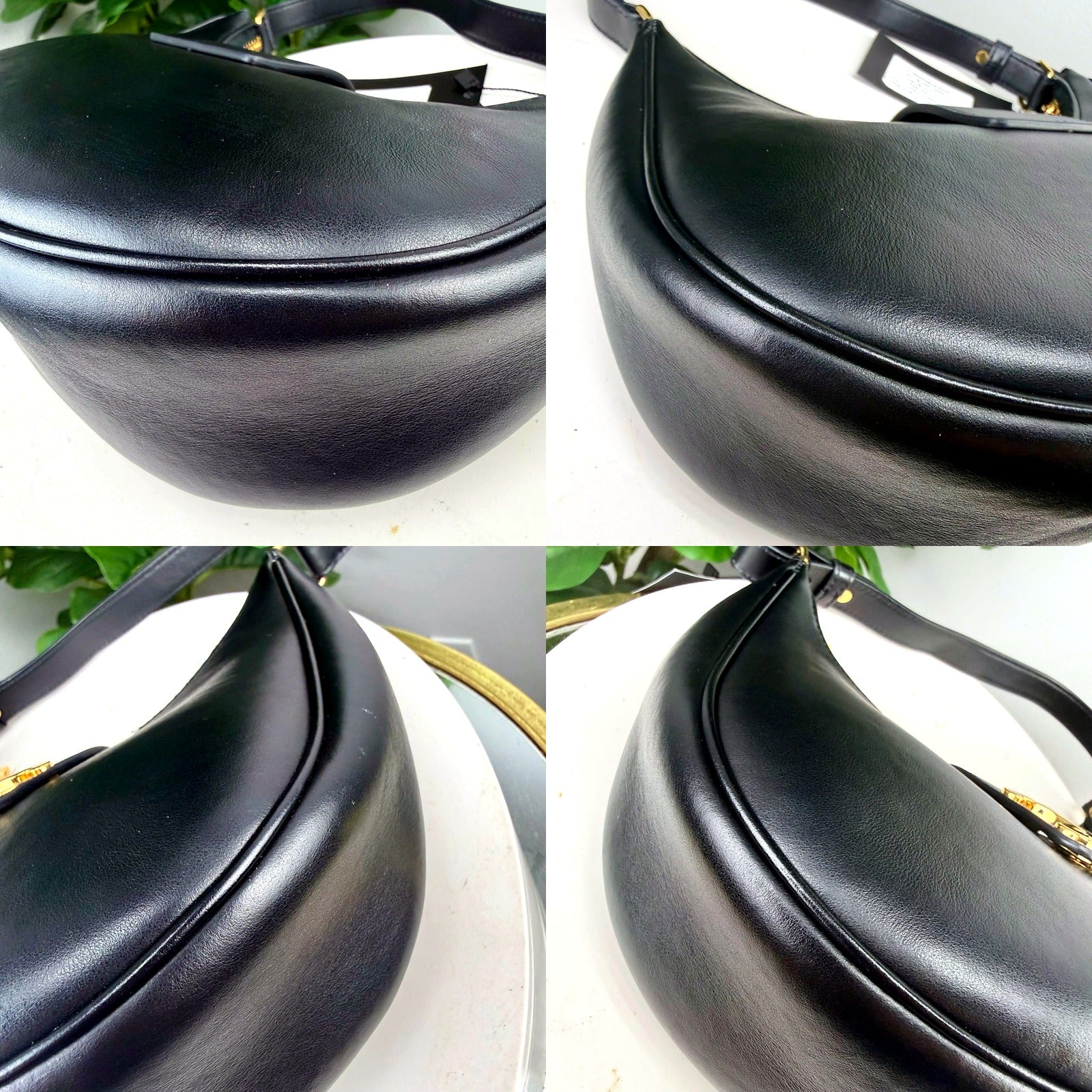 Authentic Celine Medium Ava Triomphe Bag detail views 2