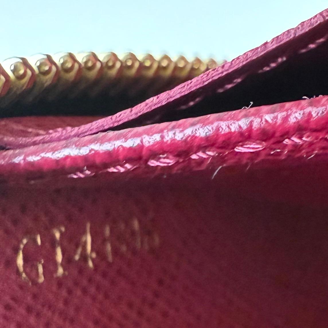 💎LIMITED EDITION Louis Vuitton Monogram Canvas Long Wallet Fuchsia