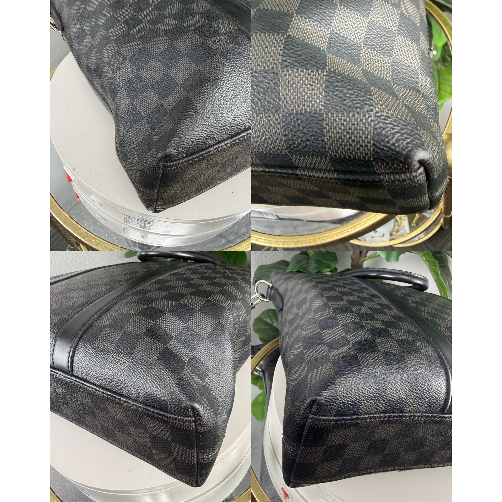 Louis Vuitton Damier Graphite Canvas Tadao Bag 2-way Men's Unisex
