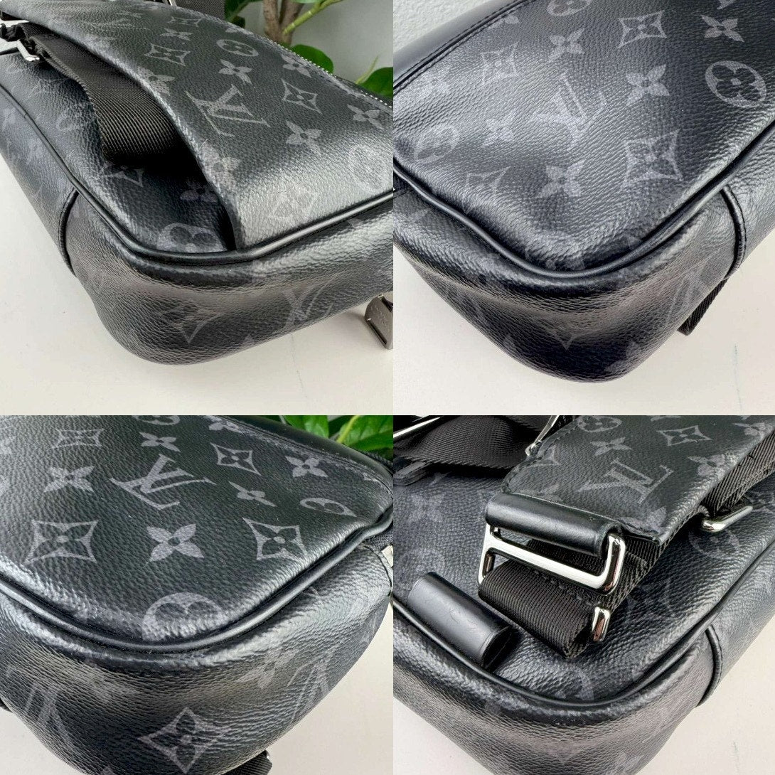 Authentic Louis Vuitton Monogram Eclipse Black Bumbag Bag