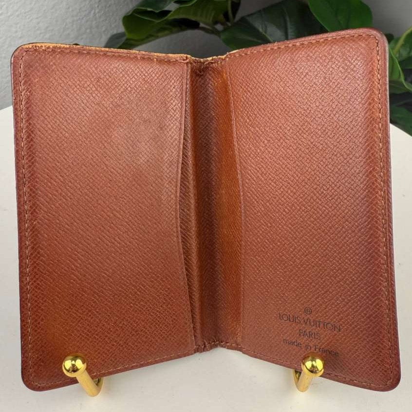 Authentic Louis Vuitton Monogram Canvas Bi-fold Wallet