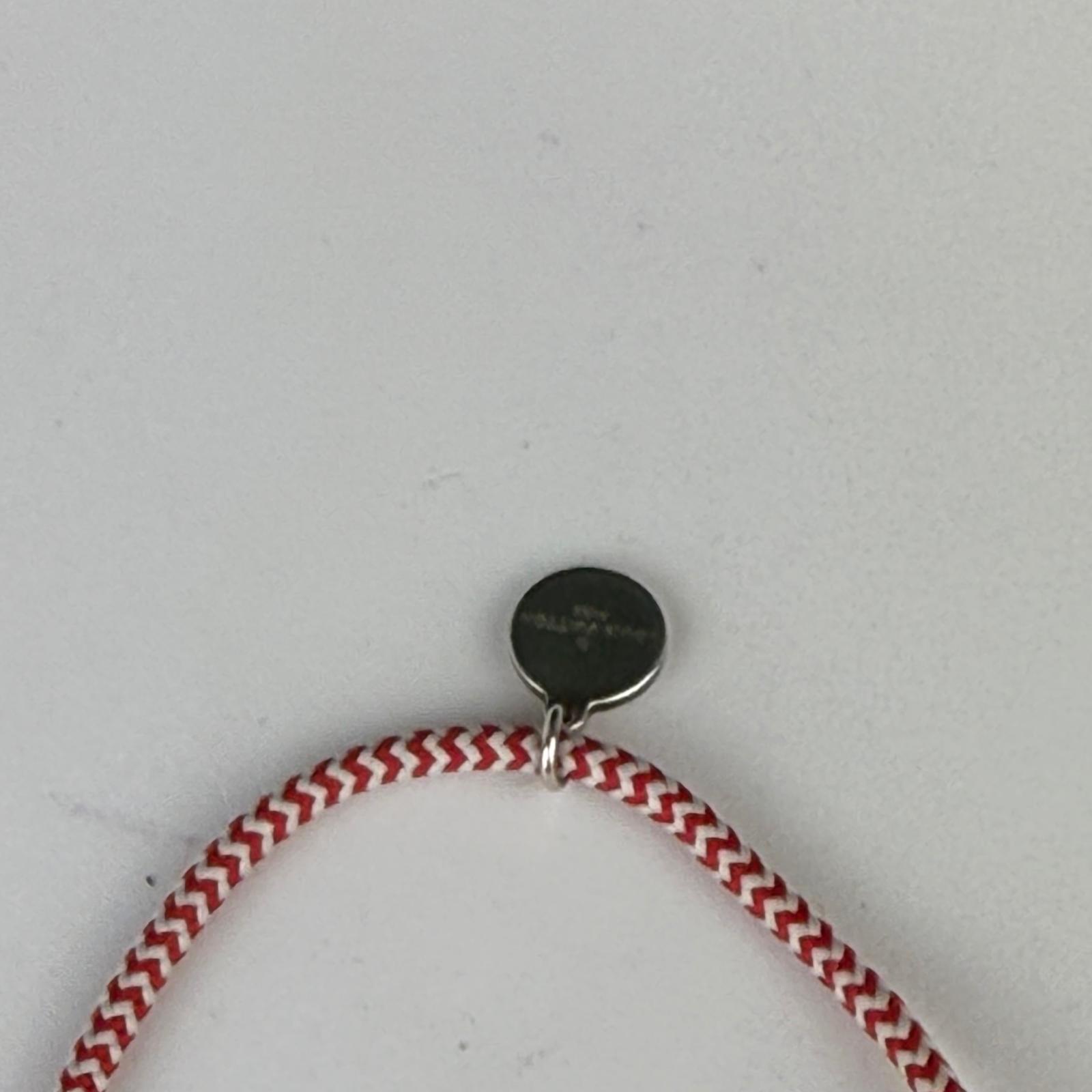 💎Authentic Louis Vuitton UNICEF Sterling Silver Lockit Bracelet Size 8 1/4"