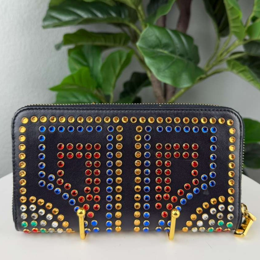 Authentic Miu Miu Long Zipper Wallet