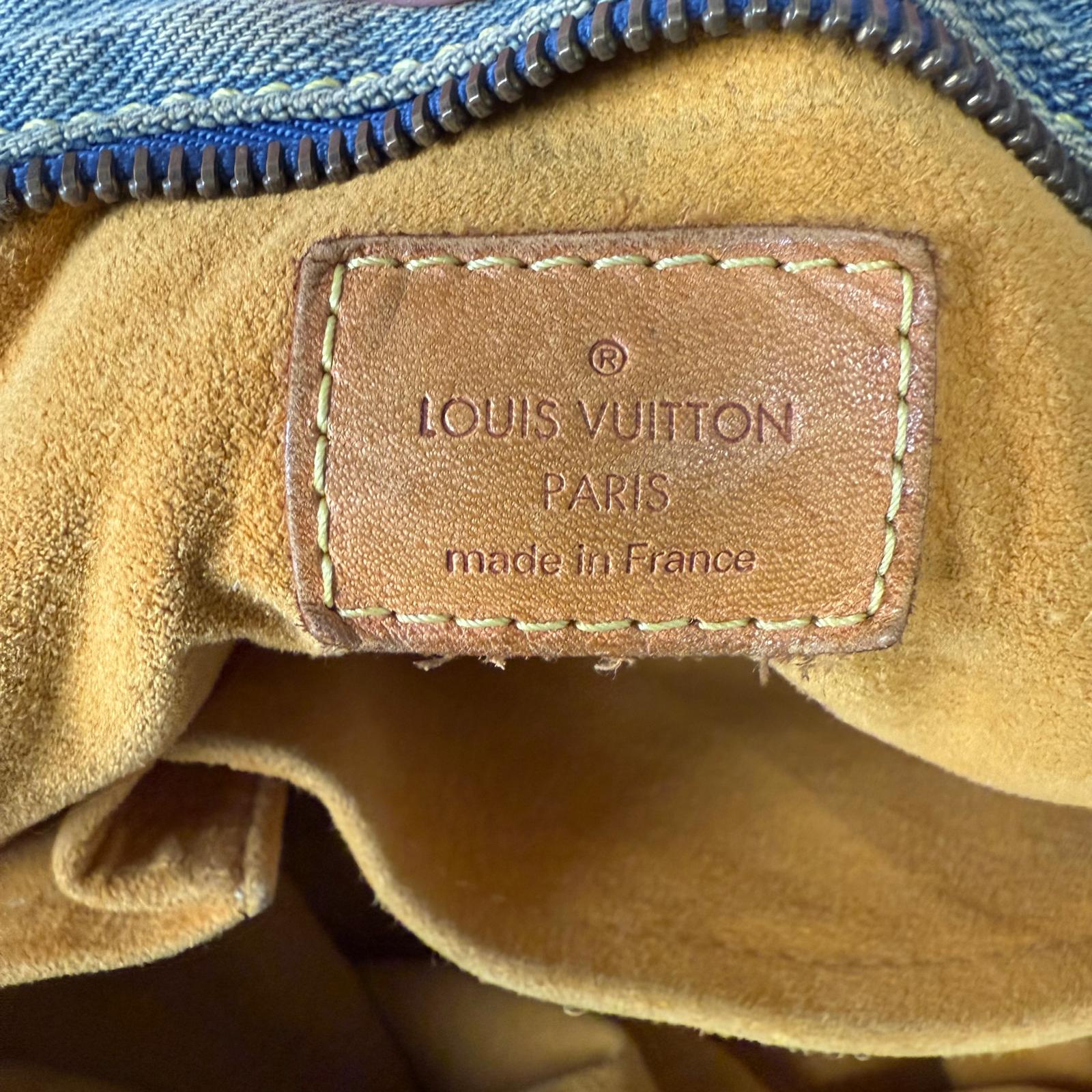 💎Authentic Louis Vuitton Blue in Denim Crossbody Bag