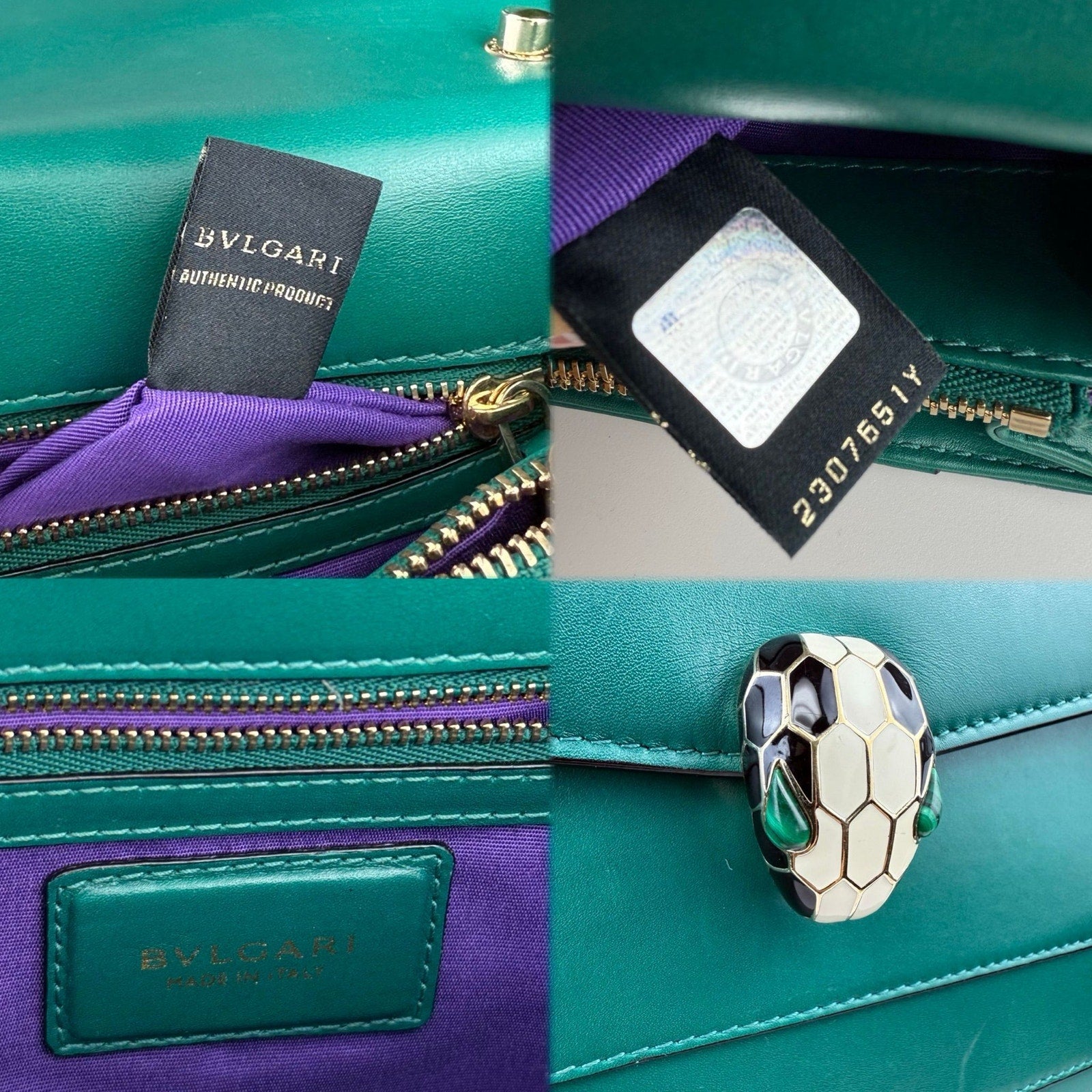 💎Authentic Bulgari Serpenti Forever Shoulder Bag