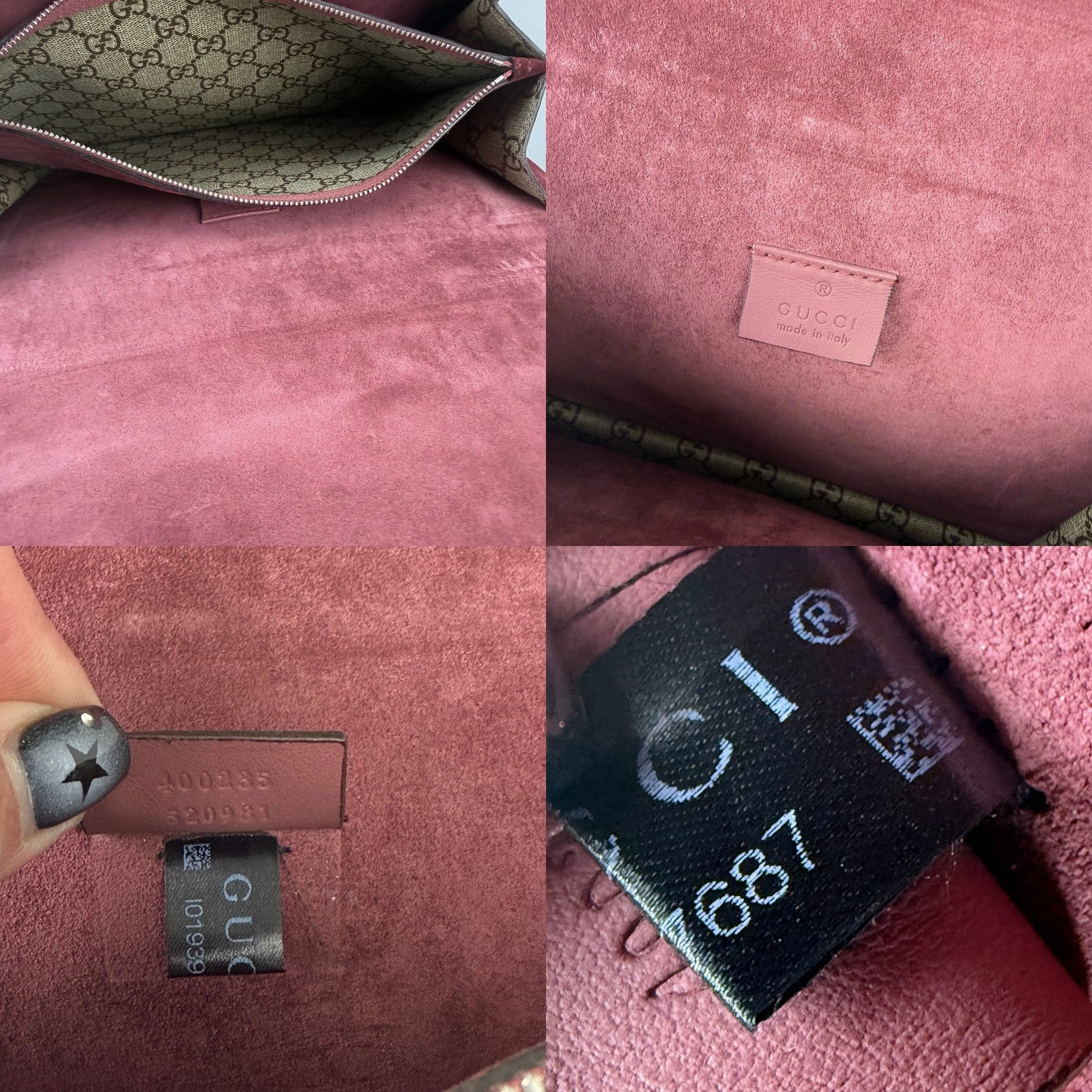 Gucci Dionysus GG Supreme Blooms medium - view 6