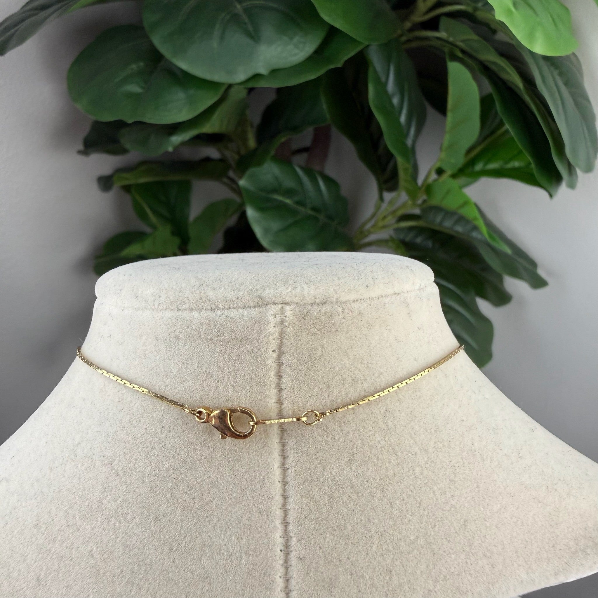 Christian Dior heart pendant necklace - view 2