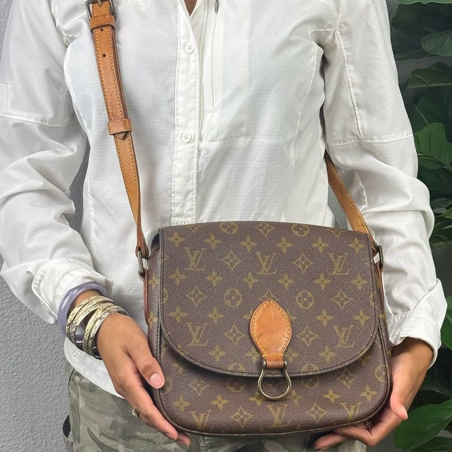 Louis Vuitton Monogram Saint Cloud GM Shoulder Bag