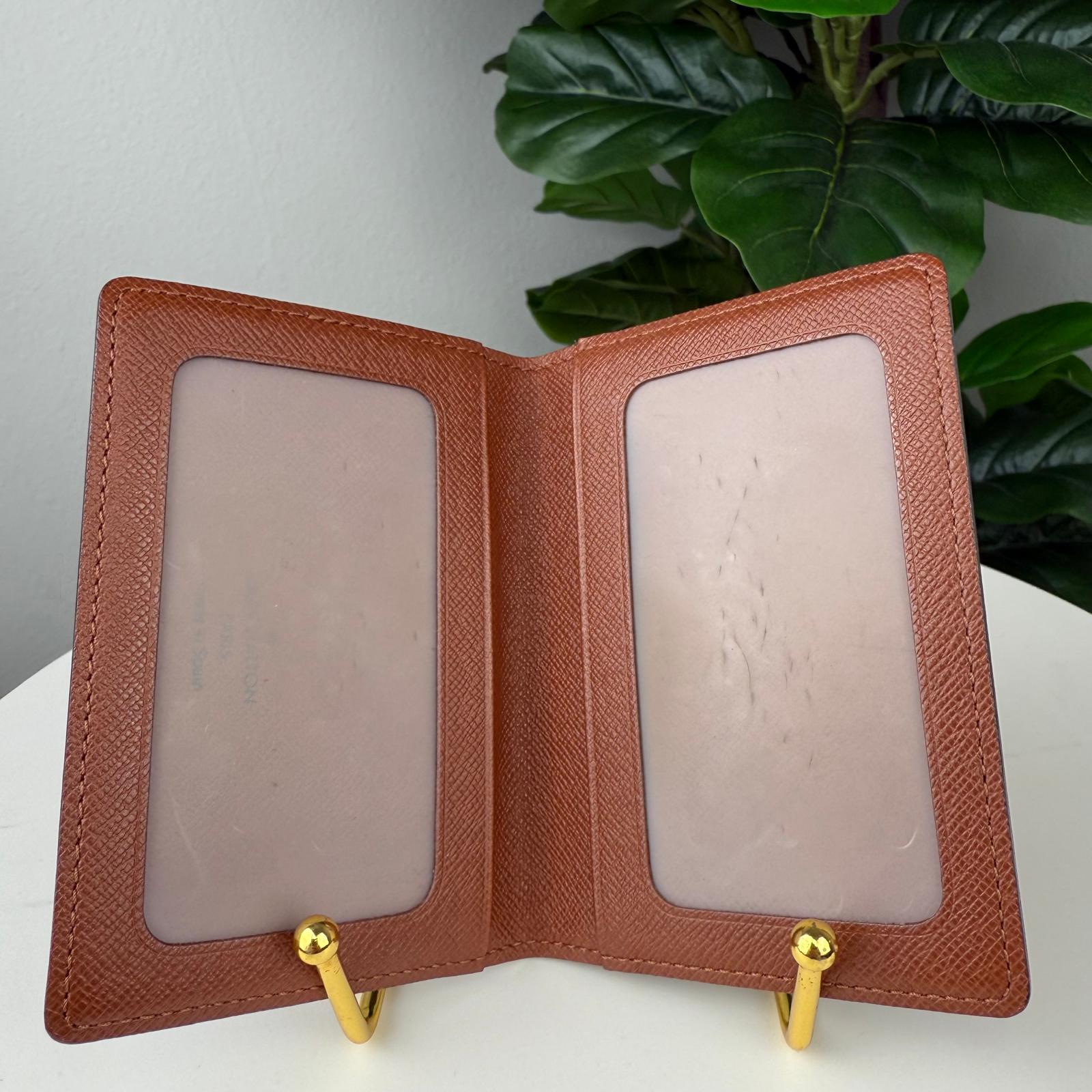 💎Authentic Louis Vuitton Enveloppe Carte de Visite Wallet