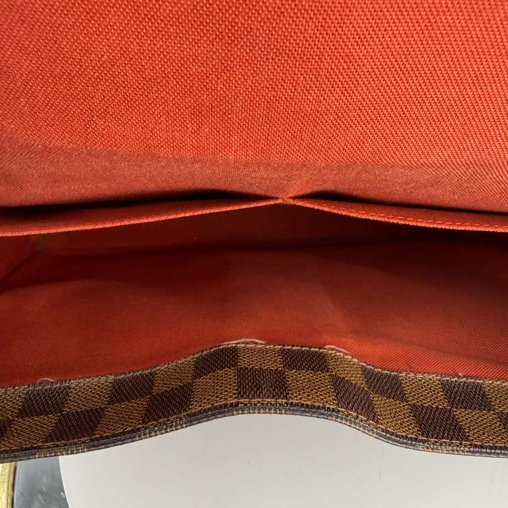 Authentic Louis Vuitton Damier Ebene Broadway Messenger Bag