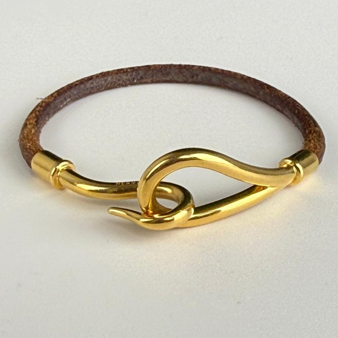 Authentic Hermes Jumbo Hook Bracelet 6.25"