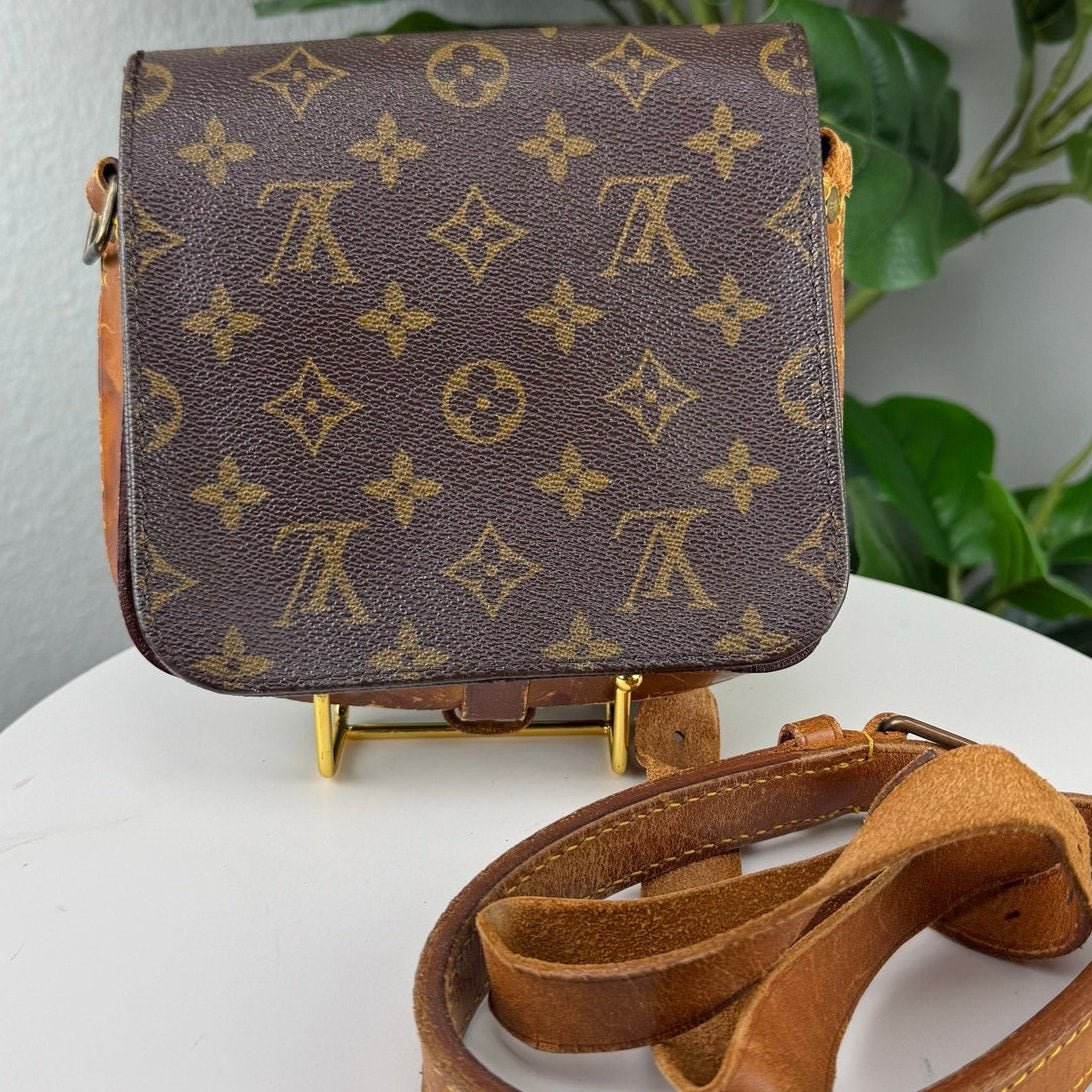 Authentic Louis Vuitton Cartouchiere PM Shoulder Bag