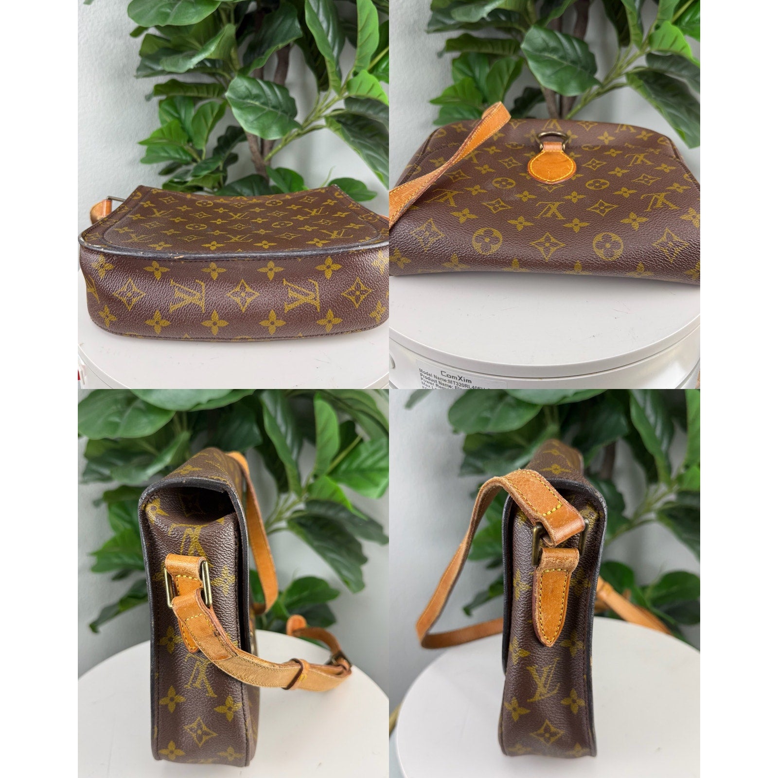 Louis Vuitton Monogram Saint Cloud GM Shoulder Bag