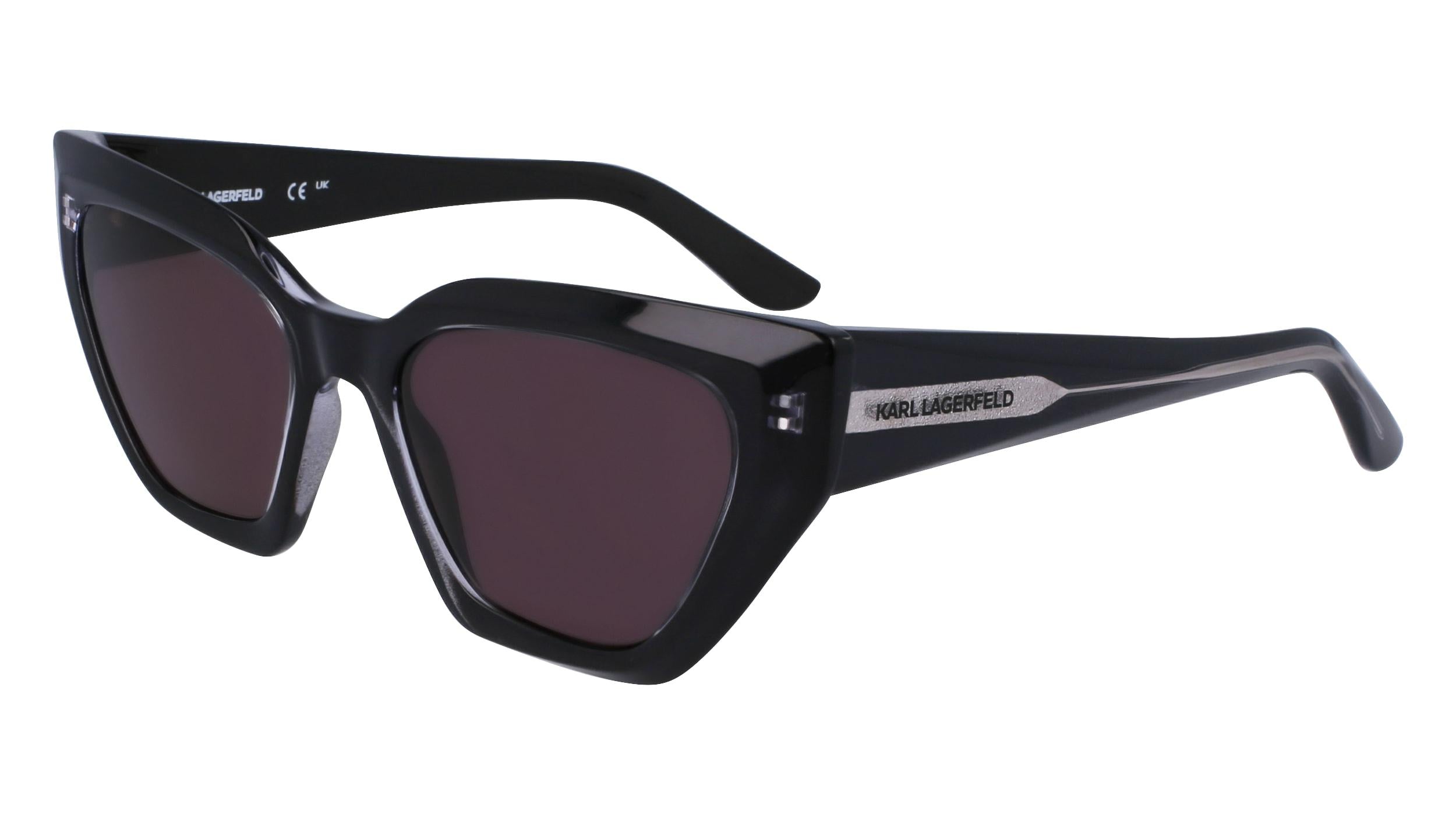 Authentic Karl Lagerfeld KL6145S Ladies Sunglasses Black Grey 54-19-140
