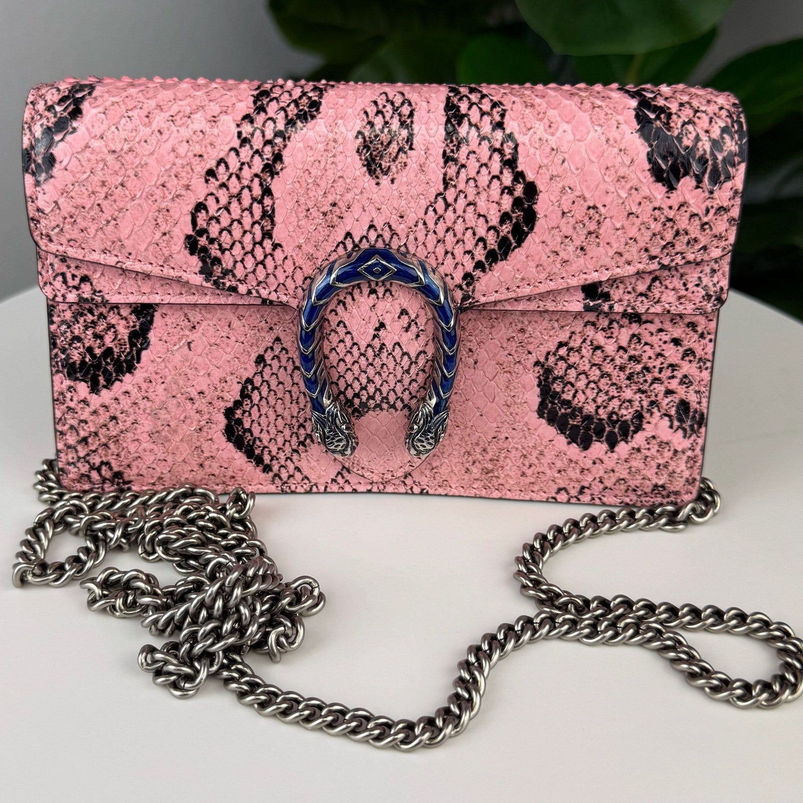 Authentic Gucci Dionysus Super Mini Python Bag