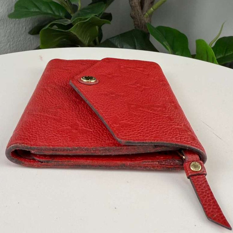 💎✨Authentic Louis Vuitton Monogram Empreinte Leather Pochette Cles Key Pouch