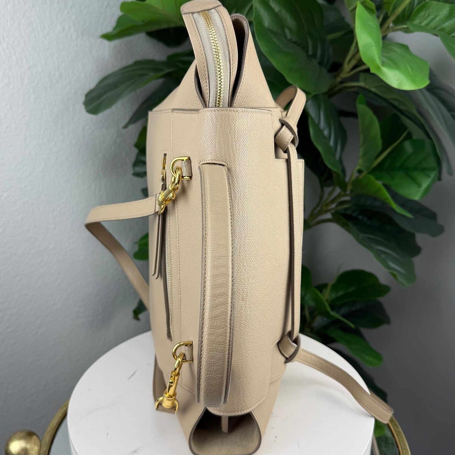 Authentic Celine Leather Mini Belt Bag