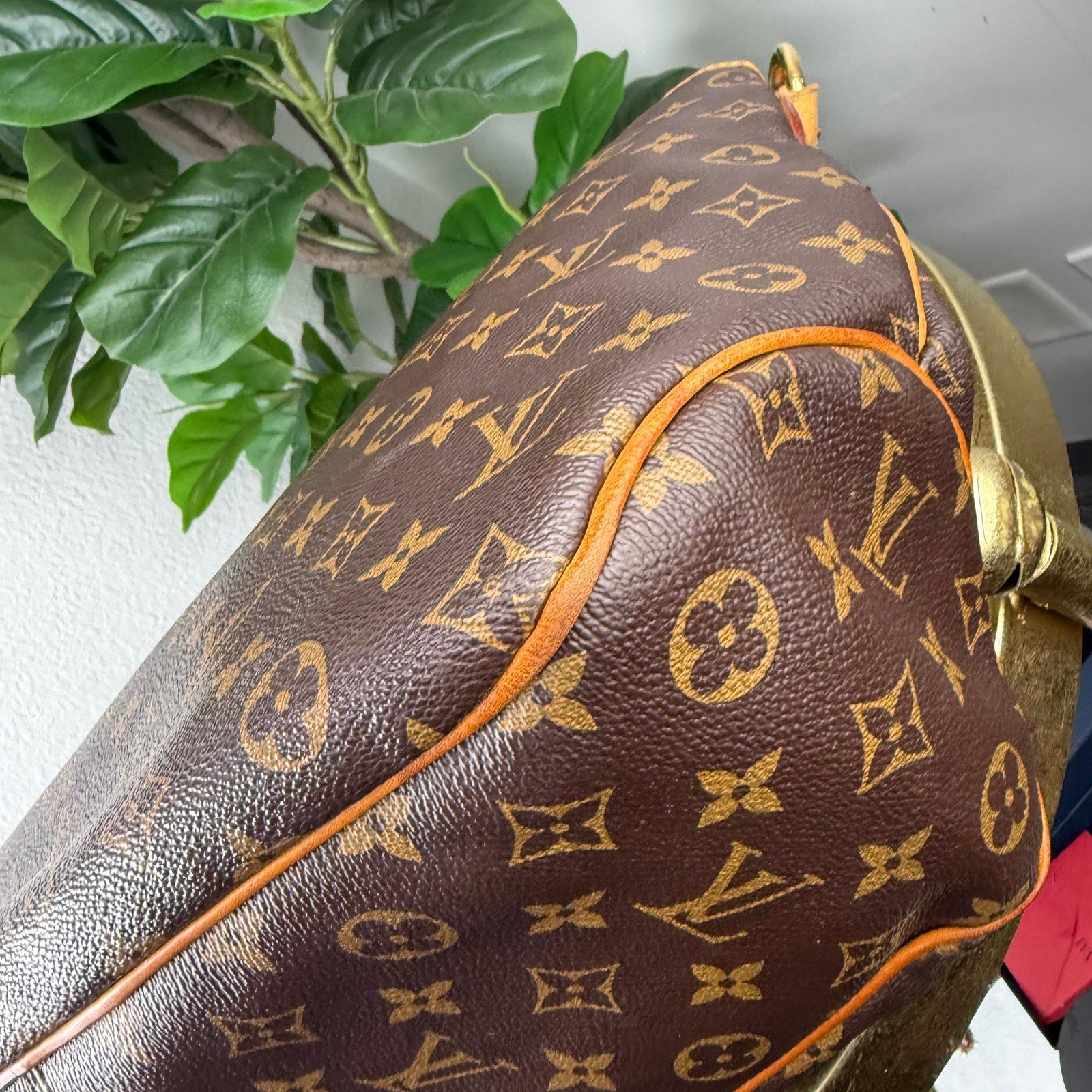 Louis Vuitton Looping GM Monogram Canvas Shoulder Bag Authentic Pre Owned
