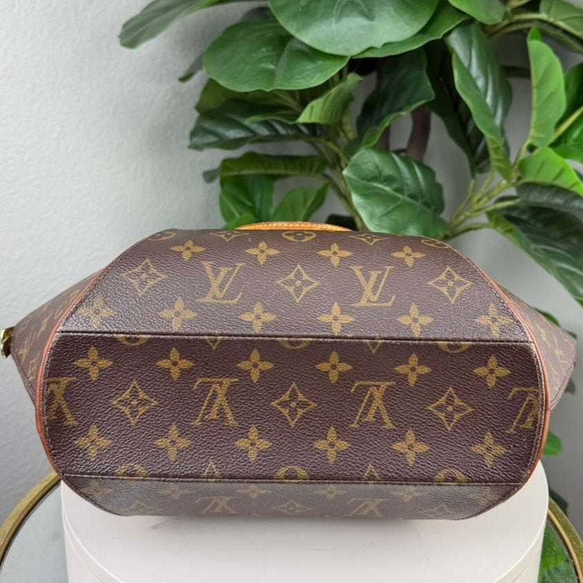 Authentic Louis Vuitton Monogram Canvas Ellipse MM Handbag