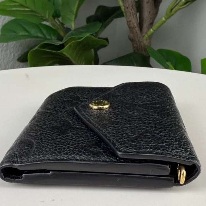 💎✨Authentic Louis Vuitton Black Monogram Empreinte Leather Victorine Wallet