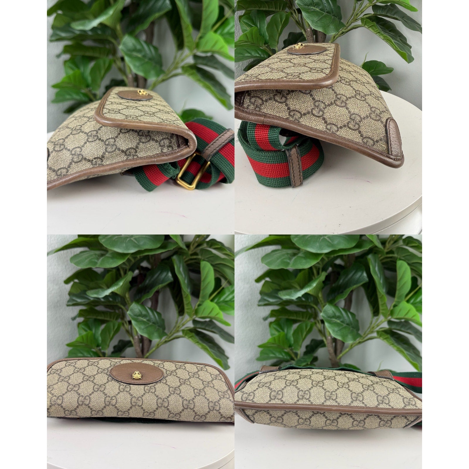 πβ¨ Authentic Gucci GG Supreme Web Neo Vintage Belt Bag